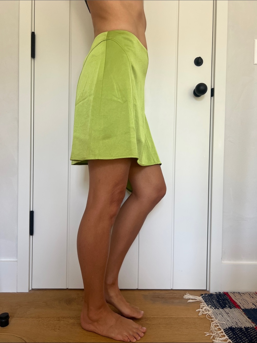 RARE La Ligne Periodot Alina Asymmetrical Satin Skirt - SAMPLE? - Picture 11 of 15